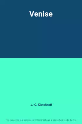 Couverture du produit · Venise