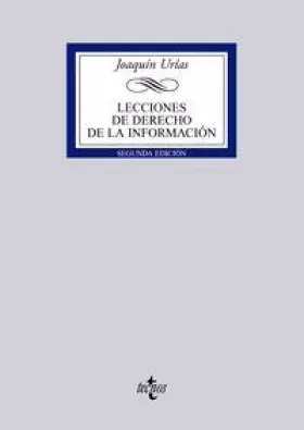 Couverture du produit · Lecciones de derecho de la informacion / Lessons of Information Law