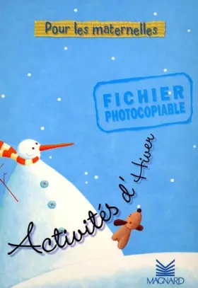 Couverture du produit · Activités d'hiver pour les maternelles.: Fichier photocopiable