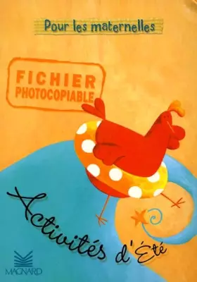 Couverture du produit · Activités d'été pour les maternelles.: Fichier photocopiable