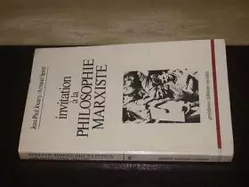 Couverture du produit · Invitation a la philosophie marxiste