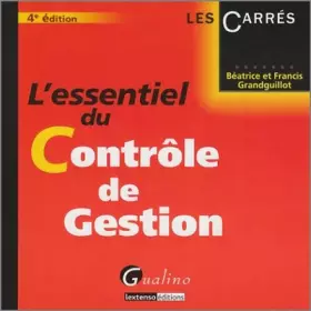 Couverture du produit · L'essentiel du Contrôle de Gestion