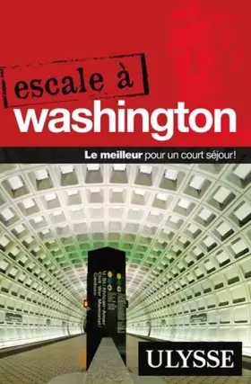 Couverture du produit · Escale à Washington
