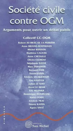Couverture du produit · Société civile contre omg