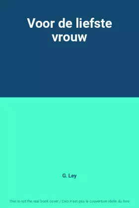 Couverture du produit · Voor de liefste vrouw