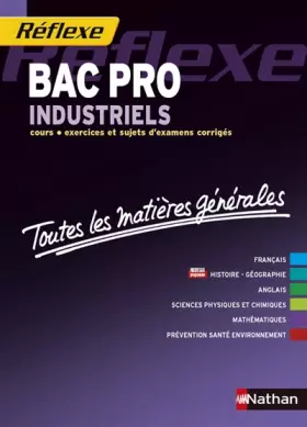 Couverture du produit · Toutes les matières générales Bac Pro Industriels