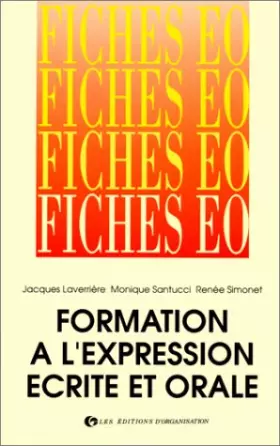 Couverture du produit · 100 fiches d'expression écrite ou orale à l'usage des formateurs