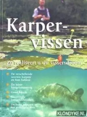 Couverture du produit · Karpervissen: zo realiseert u uw vissersdroom