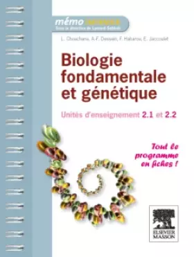 Couverture du produit · Biologie fondamentale et génétique: Unité d'enseignement 2.1 et 2.2