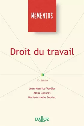 Couverture du produit · Droit du travail