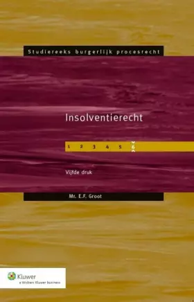 Couverture du produit · Insolventierecht