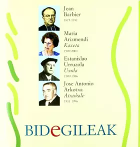 Couverture du produit · Bidegileak 55 - Jean Barbier, Maria Arizmendi, Estanislao Urruzola, Jose Antonio Arkotxa