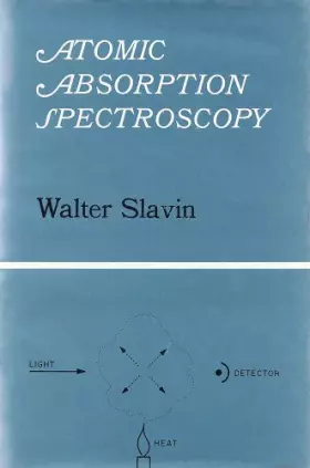 Couverture du produit · Atomic absorption spectroscopy
