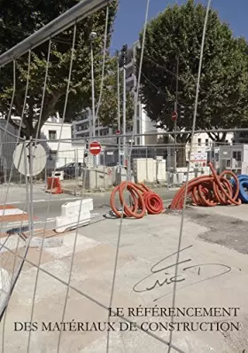 Couverture du produit · Le référencement des matériaux de construction