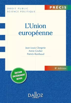 Couverture du produit · L'Union européenne - 8e éd.: Précis