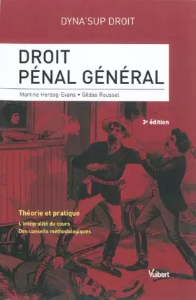 Couverture du produit · Droit pénal général