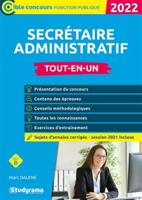Couverture du produit · Secrétaire administratif: 2022