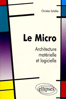 Couverture du produit · Le micro : Architecture matérielle et logicielle