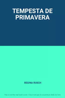 Couverture du produit · TEMPESTA DE PRIMAVERA