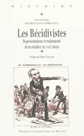Couverture du produit · RECIDIVISTES