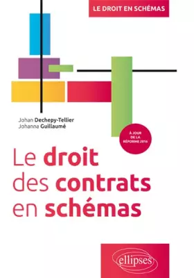Couverture du produit · Le Droit des Contrats en Schémas