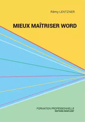 Couverture du produit · Mieux maitriser Word