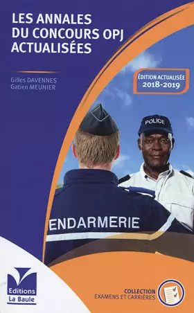 Couverture du produit · Les annales du concours OPJ