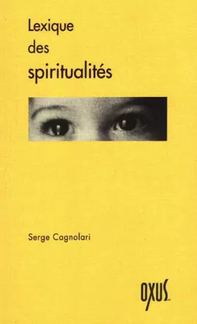 Couverture du produit · Lexique des spiritualités