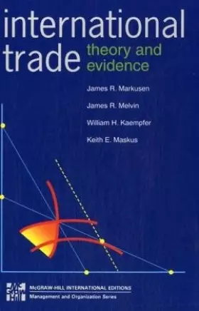 Couverture du produit · International Trade: Theory and Evidence