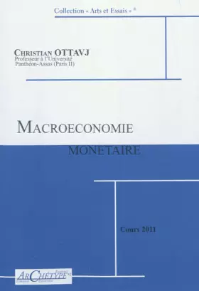 Couverture du produit · Macroéconomie monétaire
