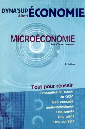 Couverture du produit · Microéconomie