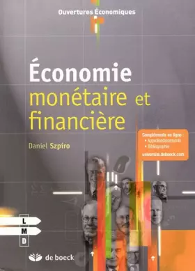 Couverture du produit · Economie monétaire et financière
