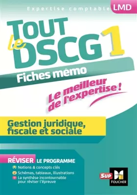 Couverture du produit · Tout le DSCG 1 - Gestion juridique fiscale et sociale