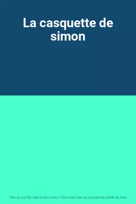 Couverture du produit · La casquette de simon