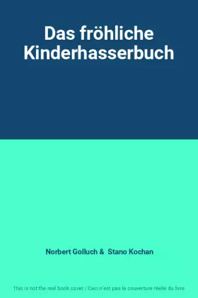 Couverture du produit · Das fröhliche Kinderhasserbuch