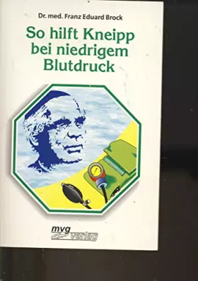 Couverture du produit · So hilft Kneipp bei niedrigem Blutdruck