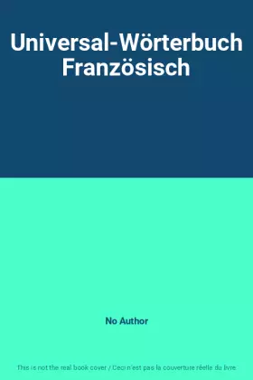 Couverture du produit · Universal-Wörterbuch Französisch