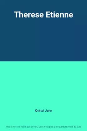 Couverture du produit · Therese Etienne