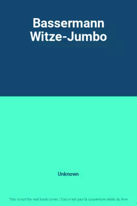 Couverture du produit · Bassermann Witze-Jumbo