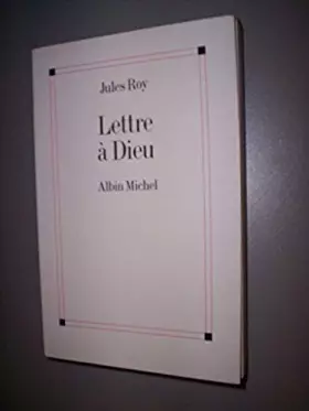 Couverture du produit · lettre a dieu