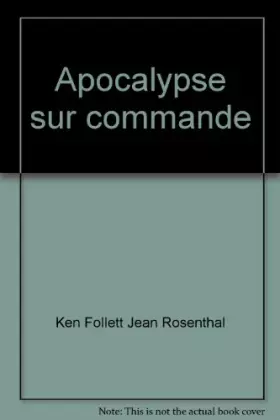 Couverture du produit · Apocalypse sur commande