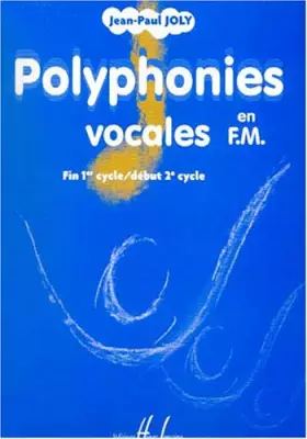 Couverture du produit · Joly: Polyphonies Vocales en FM