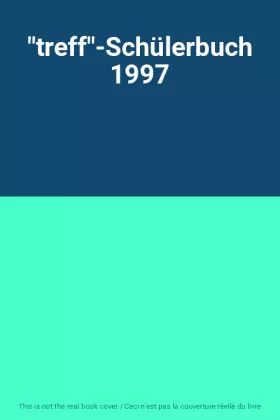 Couverture du produit · "treff"-Schülerbuch 1997