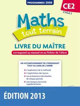 Couverture du produit · Maths tout terrain CE2