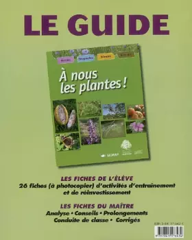 Couverture du produit · nous les plantes ! Cycle 3 (Le classeur-guide)