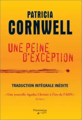 Couverture du produit · Une peine d'exception