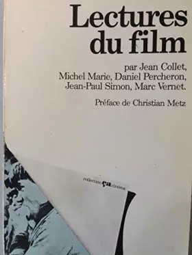 Couverture du produit · Lectures du film : éléments pour une sémiologie du cinéma (1976)