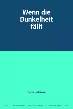 Couverture du produit · Wenn die Dunkelheit fällt