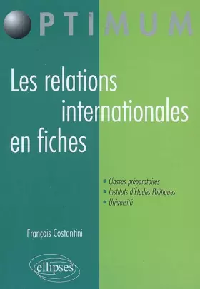 Couverture du produit · Les relations internationales en fiches