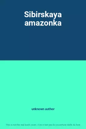 Couverture du produit · Sibirskaya amazonka